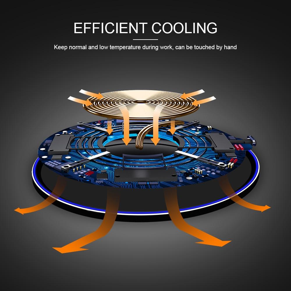 Dragon W9 Ultra-Fast 30W Wireless Charging Pad